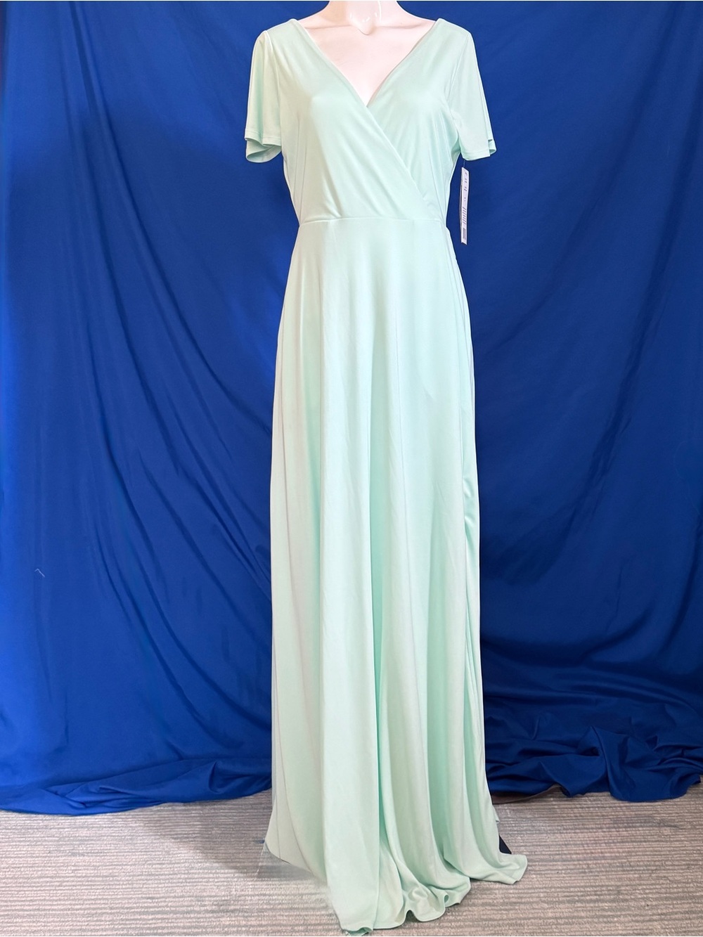 Elegant Mint Green Maxi Dress - Women